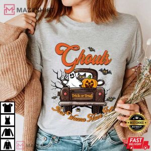 Halloween Ghouls Just Wanna Have Fun T Shirt (3)
