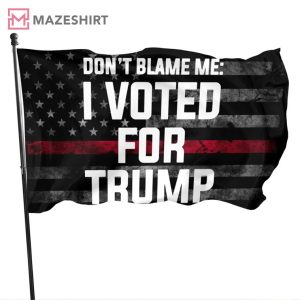 Donald Trump I Voted For TRUMP Flag Donald Trump I Voted For TRUMP Flag