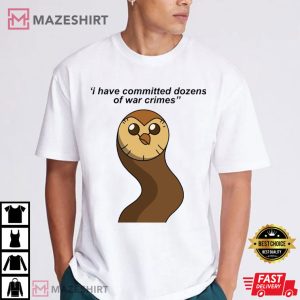 Owl House Hooty Has Committed War Crime Perfect T Shirt (1)