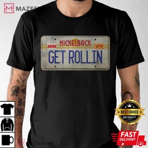 Nickelback Get Rollin Plate T Shirt (3)