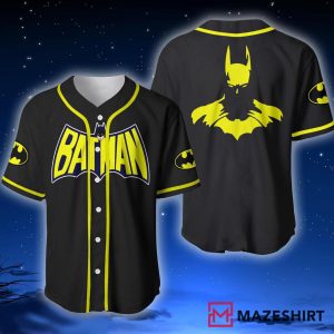 Batman Lovers Gift For Fans Baseball Jersey