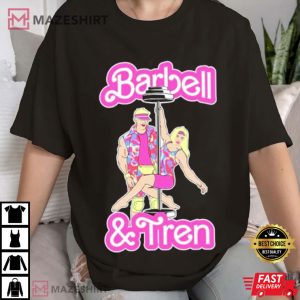 Barbell And Tren Barbie T Shirt (2)