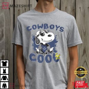 Dallas Cowboys Snoopy NFL T Shirt (1)