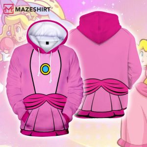 Princess Peach Super Mario 3D Hoodie