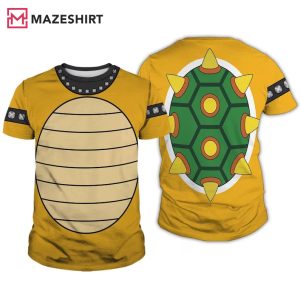 Super Mario Bowser 3D Shirt