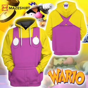 Wario Mario Halloween 3D Hoodie