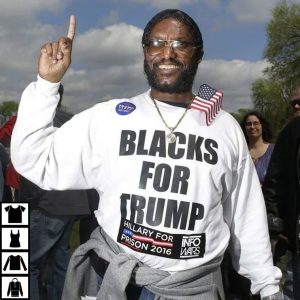 Blacks For Trump Niggas For Trump 2024 T-Shirt