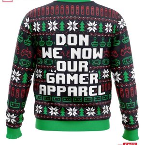 Gamer Don We Now Our Christmas Ugly Sweater (2)