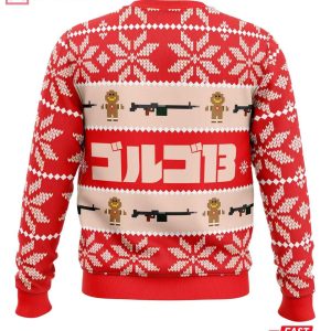 Duke Togo Golgo 13 Ugly Sweater (1)