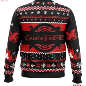 Game of Thrones House Targaryen Ugly Sweater (2)