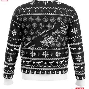 Jurassic Park Skeleton Christmas Ugly Sweater (3)