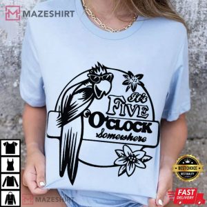Jimmy Buffett Its 5 Oclock Somewhere T Shirt 2