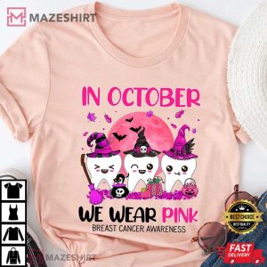 In October We Wear Pink Breast Cancer Awareness T (3)