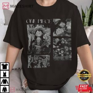 One Piece Vintage Anime T Shirt