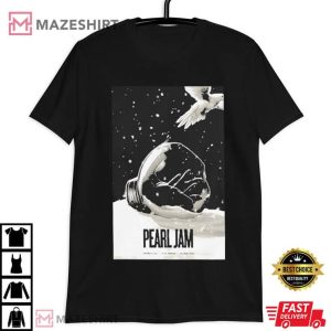 Pearl Jam St Paul Concert Poster T Shirt 1