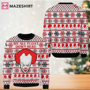 Clown IT Christmas Horror Ugly Sweater Clown IT Christmas Horror Ugly Sweater