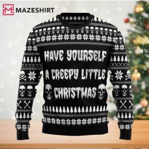 Have Yourself A Creepy Little Halloween Ugly Sweater