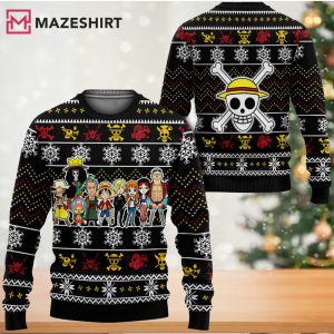 One Piece Pirates Ugly Christmas Sweater
