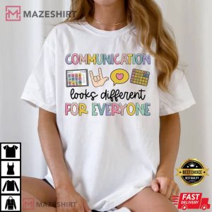 Communication Speech Pathologist Audiologist T Shirt 1