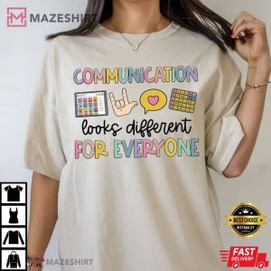 Communication Speech Pathologist Audiologist T Shirt 2