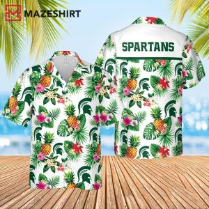 Michigan State Spartans Summer Hawaiian Shirt