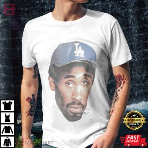 Kobe Bryant Los Angeles Dodgers Signature T-Shirt