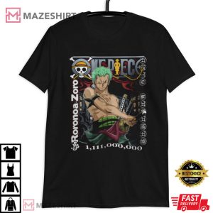 Roronoa Zoro Bounty T Shirt (3)