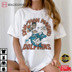 Dan Marino Miami Dolphins Signature T Shirt (2)