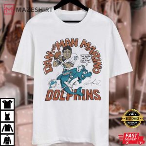 Dan Marino Miami Dolphins Signature T Shirt (3)