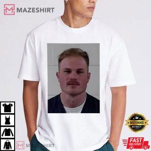 Zach Bryan Arrested Days After Scoring First No.1 Album T Shirt (1)