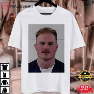 Zach Bryan Arrested Days After Scoring First No.1 Album T Shirt (3)