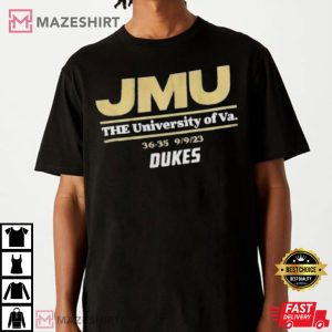 James Madison University Of Virginia JUM T Shirt (1)