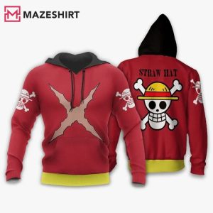 Monkey D Luffy Straw Hat 3D Hoodie