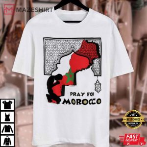Strong Morocco Pray For Morocco T Shirt (3)