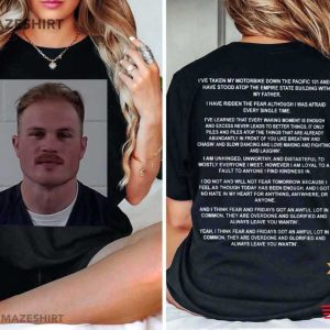 Zach Bryan Mugshot Country Music T Shirt (1)