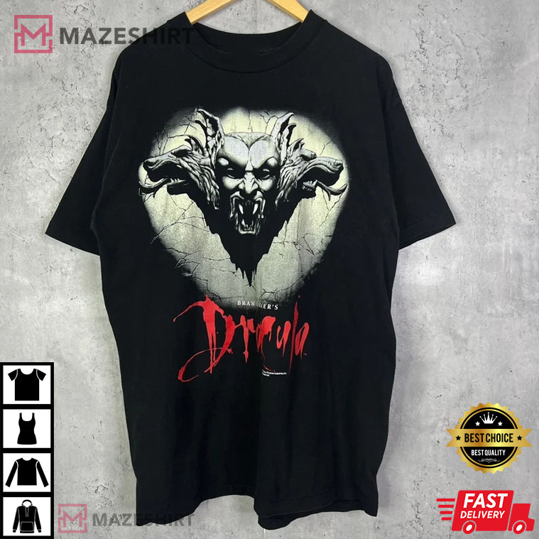 Dracula Bram Stoker’s Gothic Halloween Horror Movie T Shirt