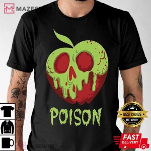 Snow White Poison Apple Funny Halloween T Shirt (1)