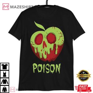 Snow White Poison Apple Funny Halloween T Shirt (3)