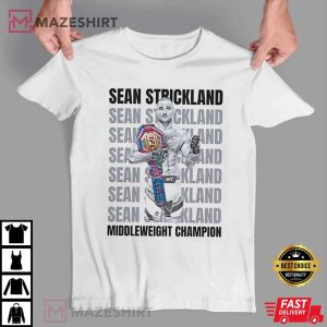 Sean Strickland Middleweight MMA Champion T Shirt (4)