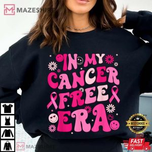 In My Cancer Free Era Breast Cancer Awareness Warrior T Shirt (1)