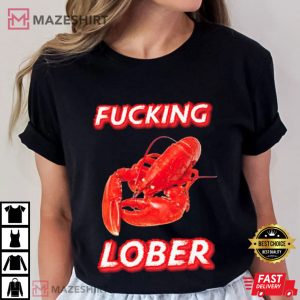 Terry Lobster Cringe Fcking Lober T Shirt (2)