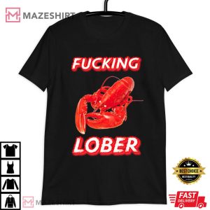 Terry Lobster Cringe Fcking Lober T Shirt (3)