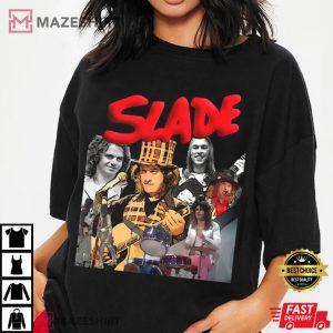 Slade Rock Band Gods Active T Shirt (2)