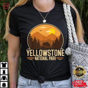 Yellowstone National Park Tee Adventure T Shirt (2)
