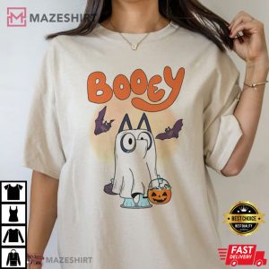 Bluey Booey Halloween Spooky Season T Shirt (3)