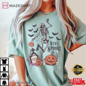 Stay Spooky Comfort Colors T Shirt (2)