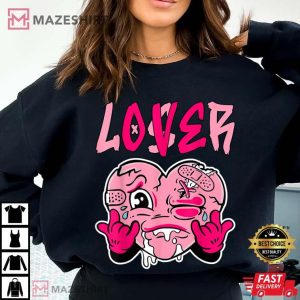 Loser Lover Drip Heart T Shirt (1)
