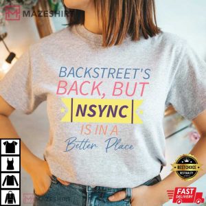 NSYNC Better Place Trolls Song Backstreet T Shirt (3)