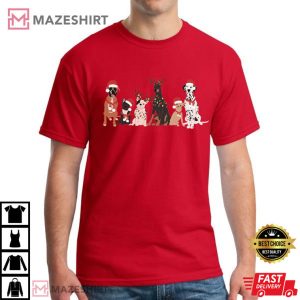 Dog Lover Xmas Gift T Shirt (4)