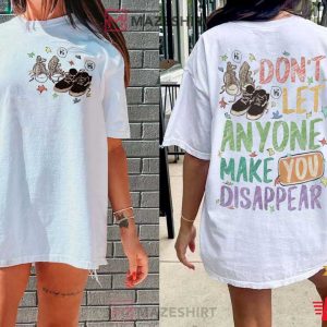 Heartstopper Don't Let Anyone Make You Disappear T Shirt (1)